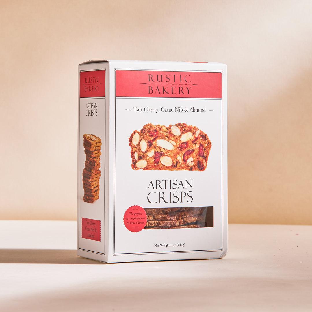 Rustic Bakery - Tart Cherry, Cacao Nib, & Almond Artisan Crisps